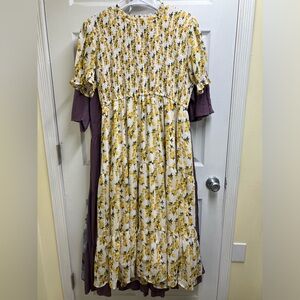 Ivy city lemon dress XL